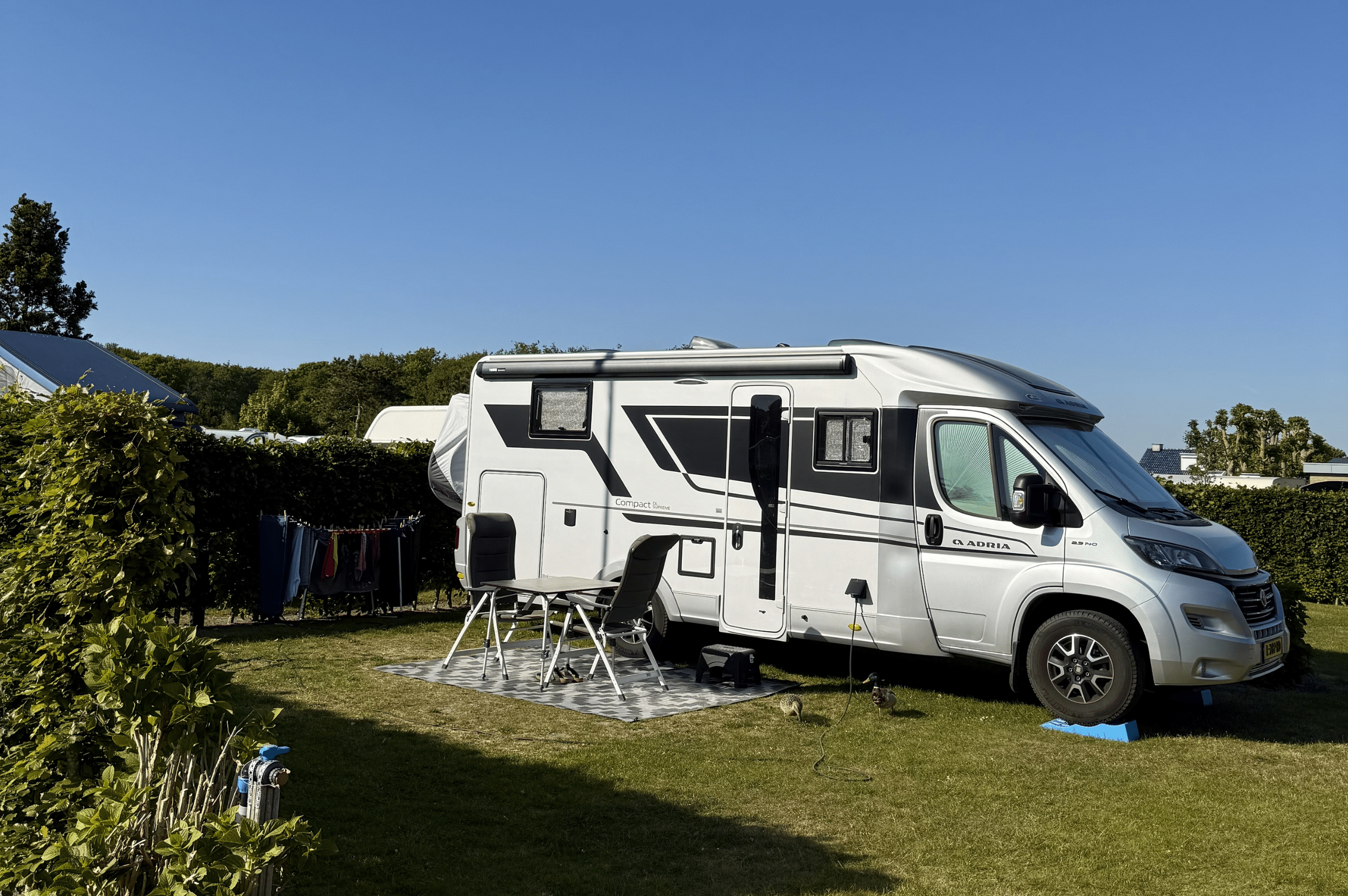 Comfortplaatsen camper