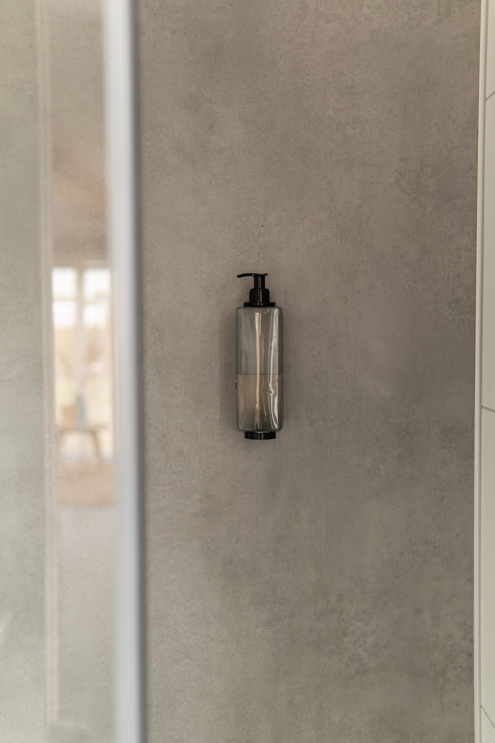 Douche met douchegel chalet 72