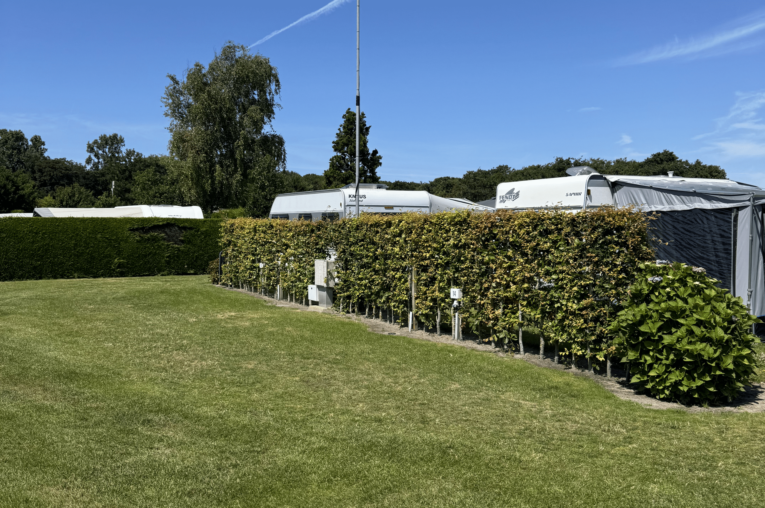 Standaardplaatsen 14 en 15